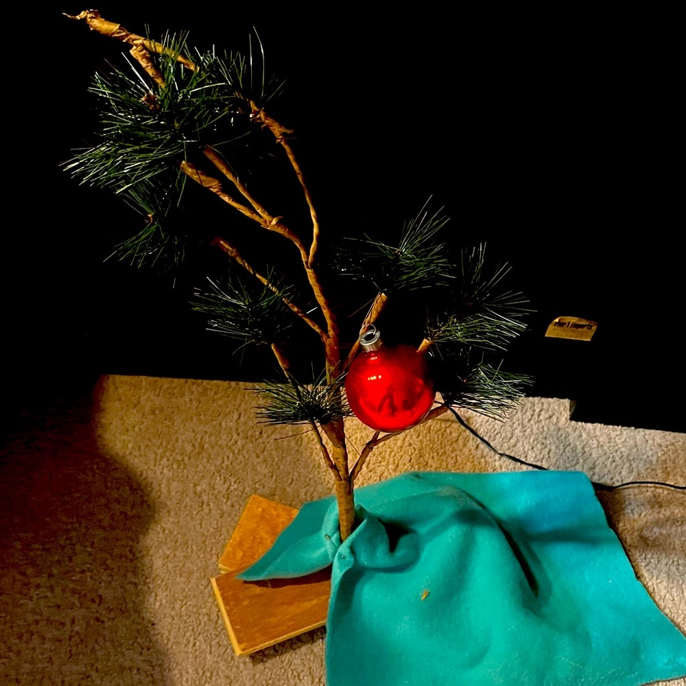 Charlie Brown Christmas tree